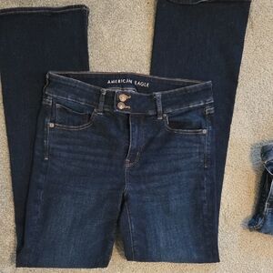 American Eagle Outfitters Women's Deep Indigo Skinny Jeans